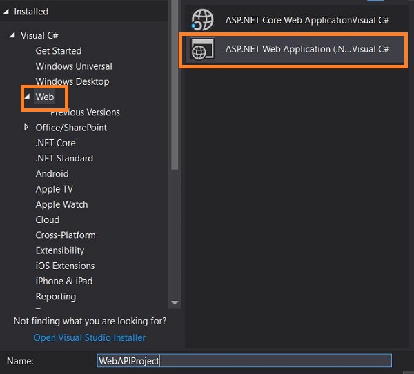 Create RESTful API using ASP.NET Core with Entity Framework CoreCreate RESTful API Using ASP.NET Core With Entity Framework Core